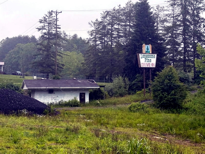 from vermonter at heart on facebook Lonesome Pine Drive-In, Coeburn
